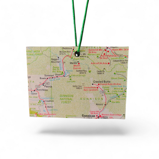 1980 Colorado (Gunnison) Ornament