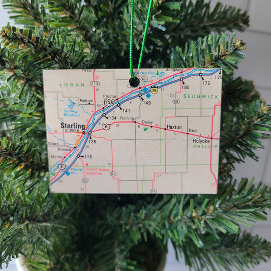 1980 Colorado (Sterling) Ornament