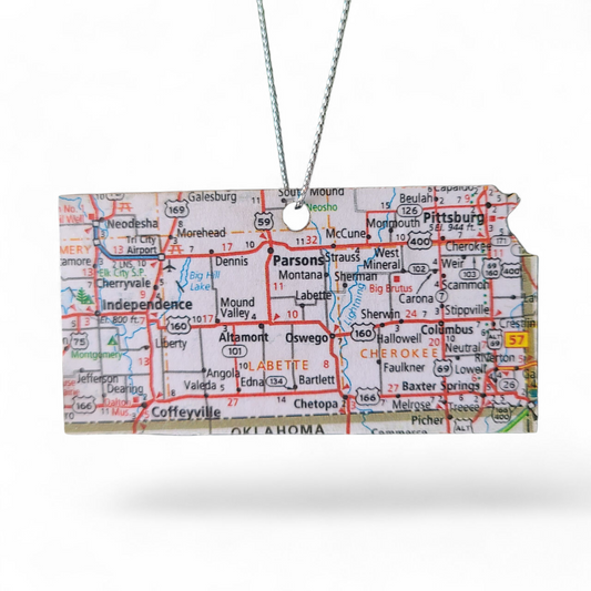 Coffeyville/Independence/Parsons/Pittsburg, Kansas Ornament (2006)