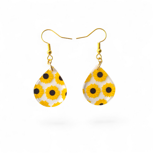 "Sunflowers" earrings