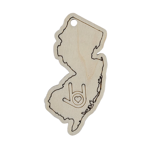"I Love You, New Jersey" ornament