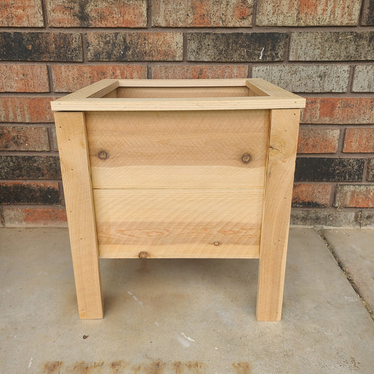 Plain Cedar Planter Box