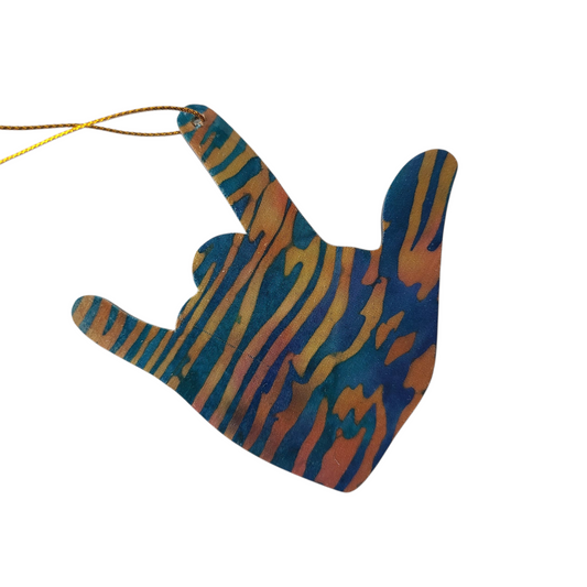 "I Love You, Tropicalia" ornament