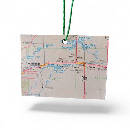 1980 Colorado (Lamar/Las Animas) Ornament