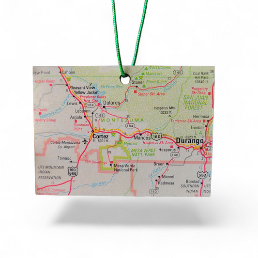 1980 Colorado (Durango) Ornament