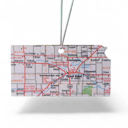 Ellinwood/Great Bend/Hoisington/La Crosse, Kansas Ornament (2006)