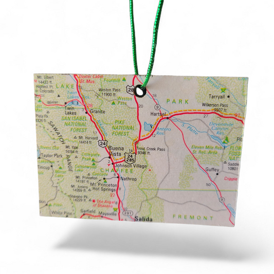 1980 Colorado (Buena Vista/Salida) Ornament