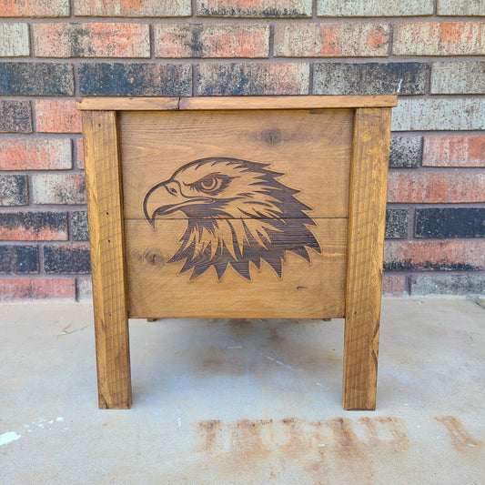 Eagle Cedar Planter Box (Stained)