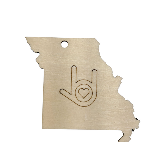 "I Love You, Missouri" ornament