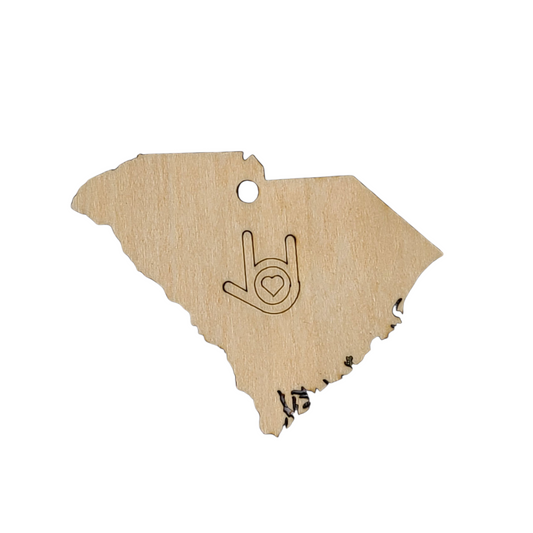 "I Love You, South Carolina" ornament