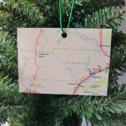 1980 Colorado (Parachute/De Beque) Ornament