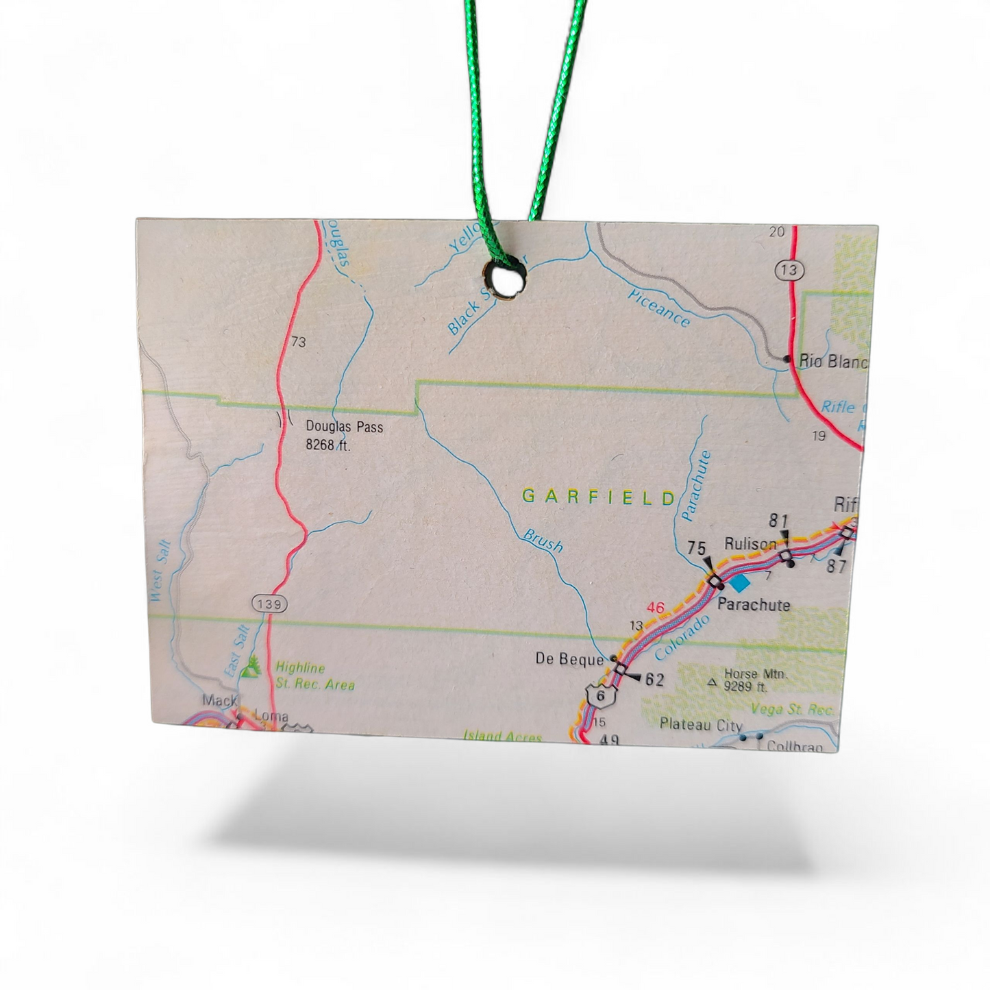 1980 Colorado (Parachute/De Beque) Ornament