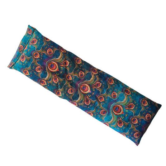 "Peacock Feathers" Rice Bag