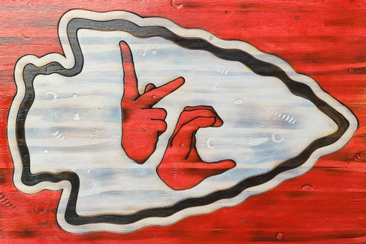 KC Arrowhead Flag (ASL)