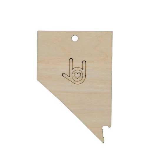 "I Love You, Nevada" ornament
