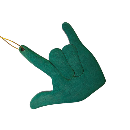 "I Love You, Tropicalia" ornament