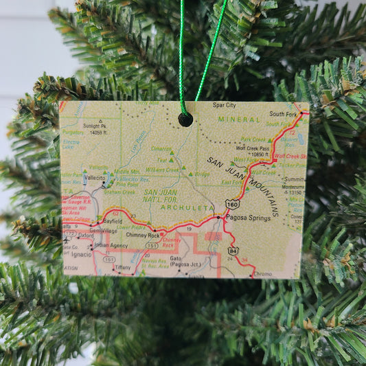 1980 Colorado (Pagosa Springs/Ignacio) Ornament