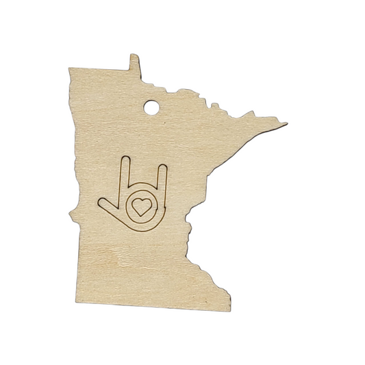 "I Love You, Minnesota" ornament