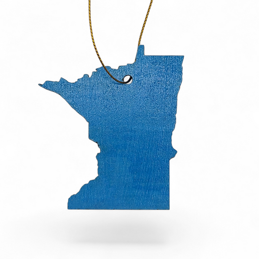 MINNESOTA - "Metro Deaf School in St. Paul" Map Ornament