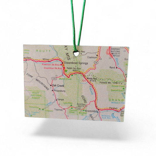 1980 Colorado (Kremmling/Oak Creek/Steamboat Springs) Ornament