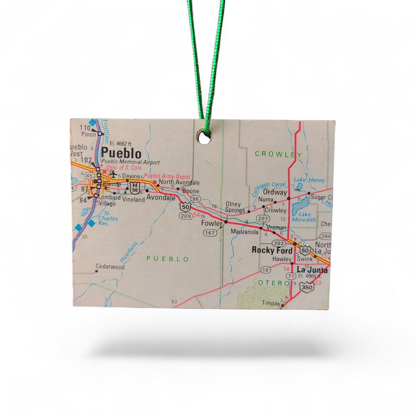 1980 Colorado (Pueblo) Ornament