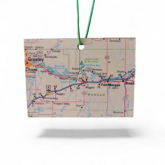 1980 Colorado (Greeley/Brush/Fort Morgan) Ornament