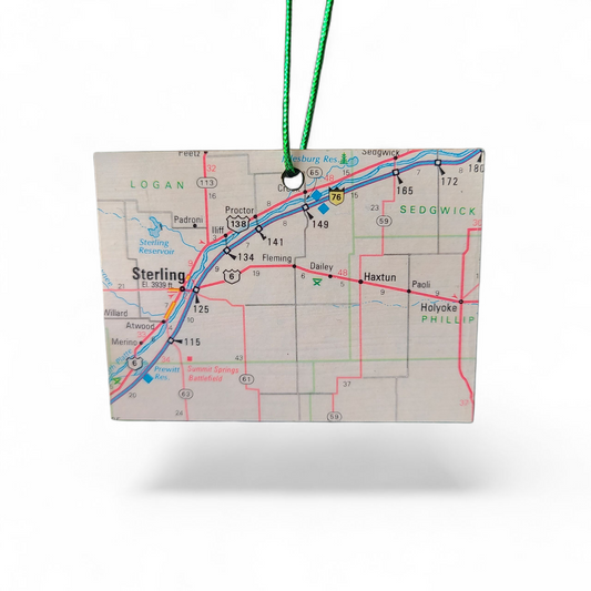 1980 Colorado (Sterling) Ornament